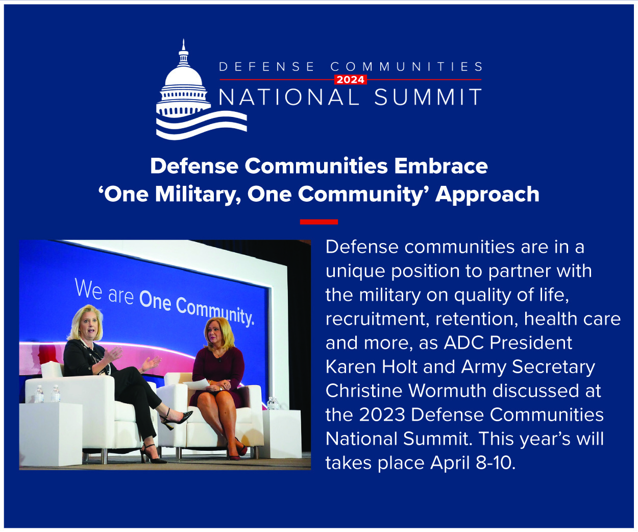 Defense Communities National Summit 2024