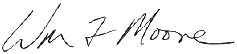 Bill Moore signature